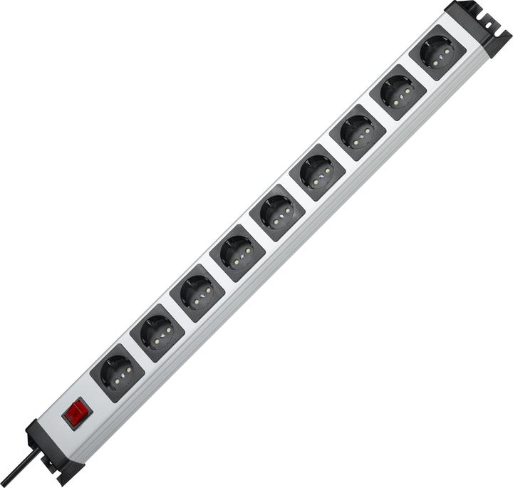 Produktbild Kopp Steckdosenleiste POWERversal 9-fach (9 x, CEE 7/3, 1.40 m)