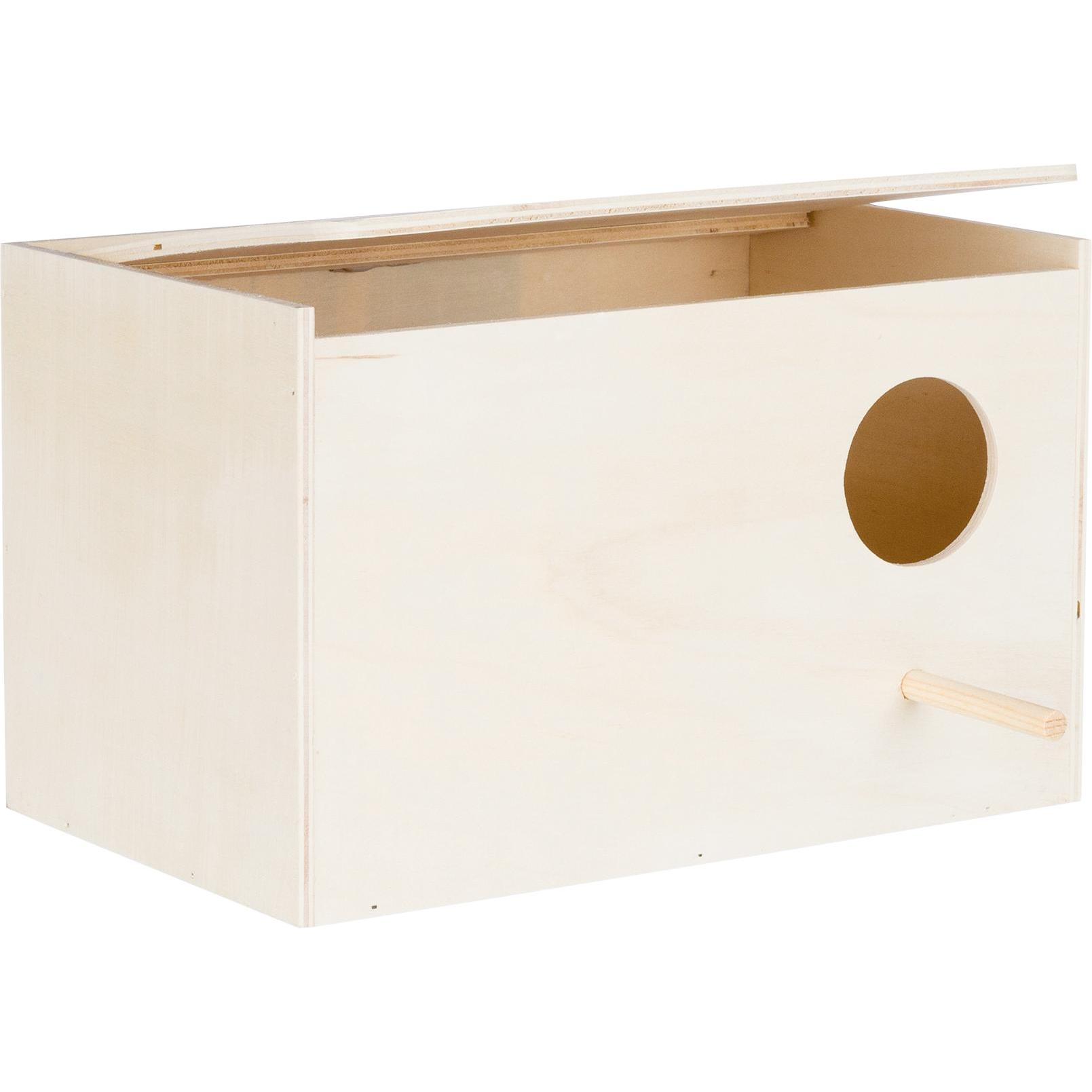 Comparer les prix de Nichoir pour oiseaux, 30 x 20 x 20 cm - ø 6 cm. - Trixie - TR-5631