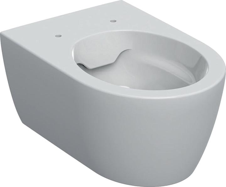 Actual product image Geberit Wall-hung toilet iCon low plunger without splashback white KeraTect special glaze without toilet