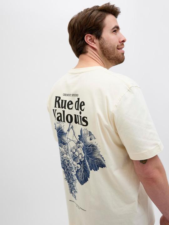 Image du produit Jack & Jones Plus Size Rückenprint T-shirt T-shirt (4XL)