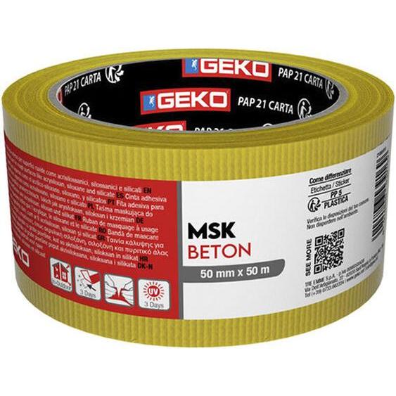 GEKO, Nastro adesivo, Abdeckband Stoff 50 mm x 50 m Aussenbereich (50 mm)