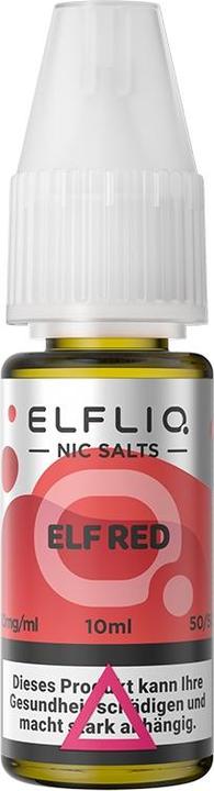 Actual product image Elfbar ELFLIQ, ELF RED 10mg