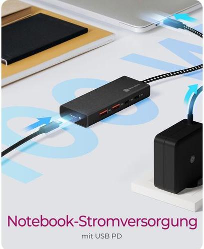 Produktbild Icy Box IB-HUB1436-CPD (USB-C, 4 Ports)