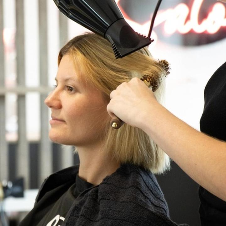 Produktbild Olivia Garden OLIVIA GARDEN Expert Blowout Shine szczotka do modelowania i suszenia włosów Złoto Brązowa 20mm