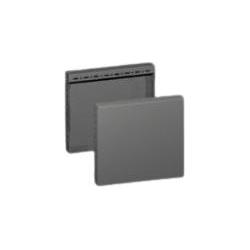 Thumbnail - Rittal VX 8640.041 VE2ST. VX Sockel-Blende seitlich H200 für T400, Serverschrank Zubehör, Schwarz