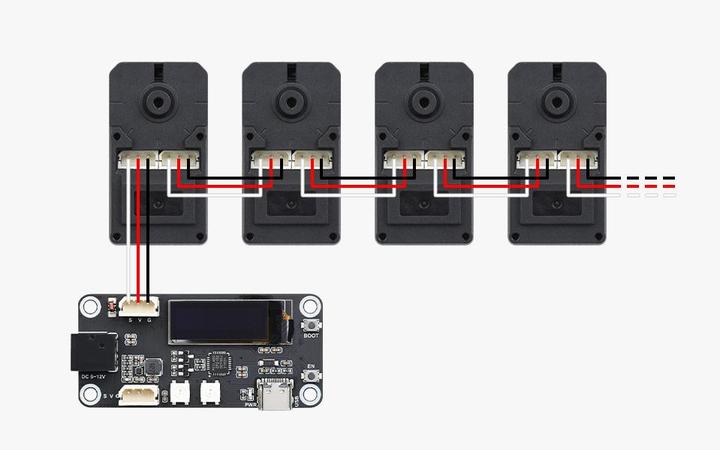 Produktbild WaveShare ST3215-HS 20Kg Serial Bus Servo