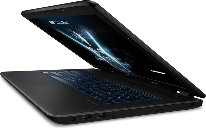 Actual product image Medion Erazer P7651 (17.30", Intel Core i7-8550U, 16 GB, 256 GB, CH)