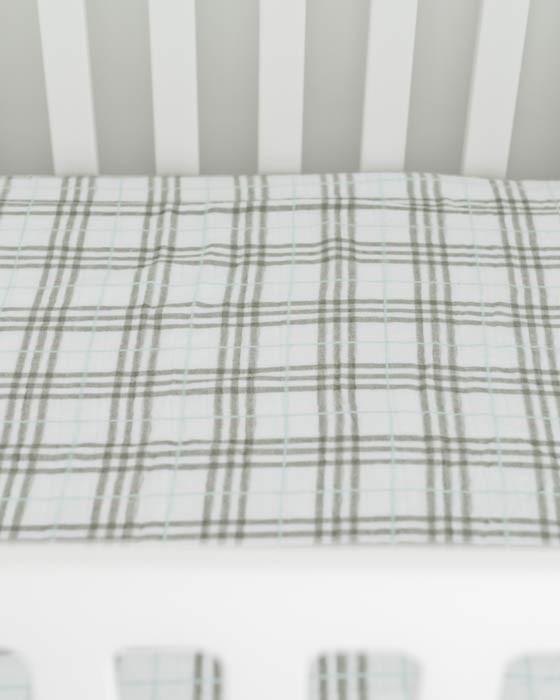Immagine prodotto little unicorn Lenzuola per presepe spazzolate Pendleton Plaid (70 x 140 cm)