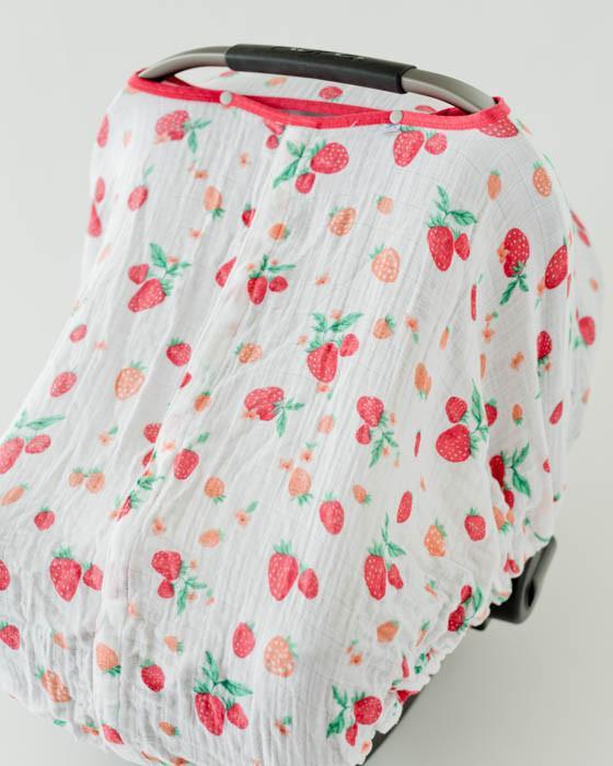 Actual product image little unicorn Car Seat Canopy