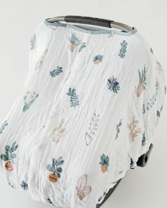 Actual product image little unicorn Car Seat Canopy