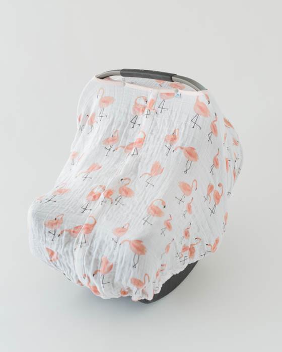 Actual product image little unicorn Car Seat Canopy
