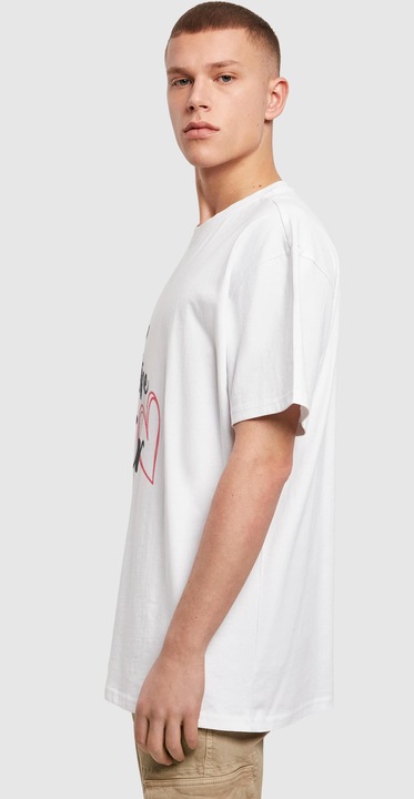 Actual product image Merchcode Valentines Day - Love is in the Air Heavy Oversize Tee - 117423 (XS)