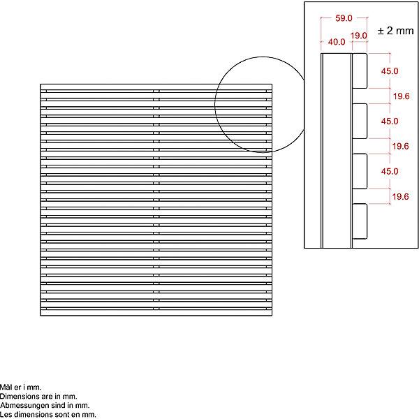Produktbild kaiserkraft Tokyo Zaun