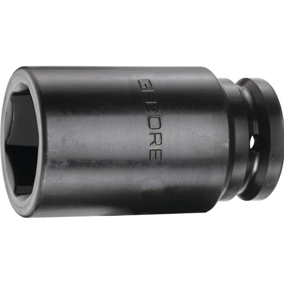 Gedore, Steckschlüssel + Stecknuss, K 21 L 27 Kraftschraubereinsatz 1" lang 6-kant 27 mm (27 mm)