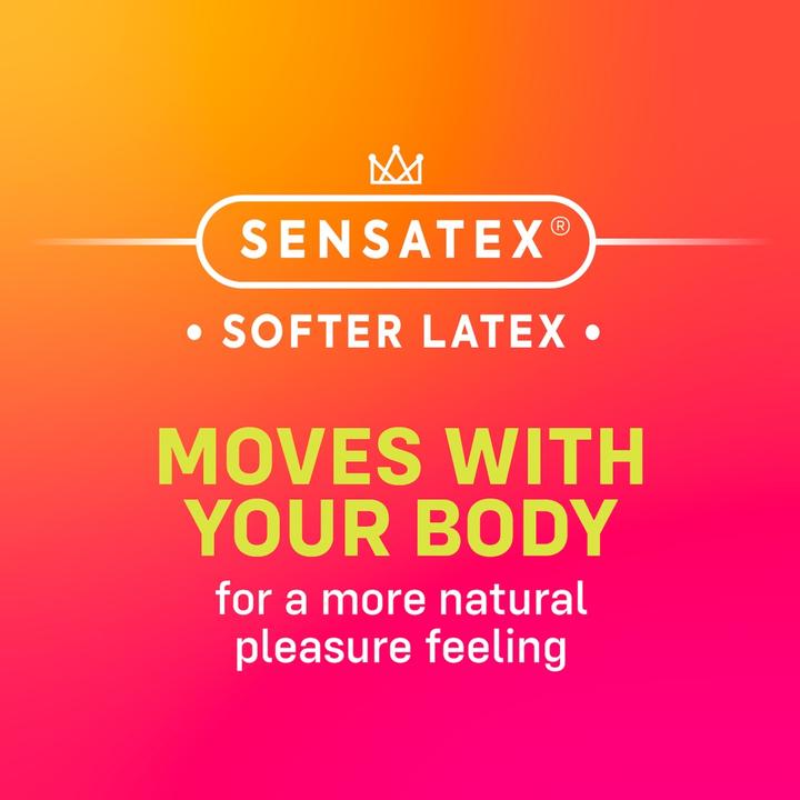 Actual product image One Flavour Waves 12 condoms in 6 flavours, vegan, 53mm (12 pcs.)