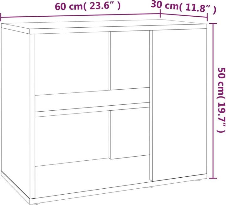 Produktbild vidaXL Atreus (60 x 30 x 50 cm)