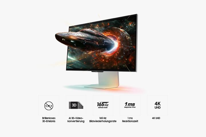 Image du produit Samsung Odyssey 3D - G90XF (3840 x 2160 pixels, 27")