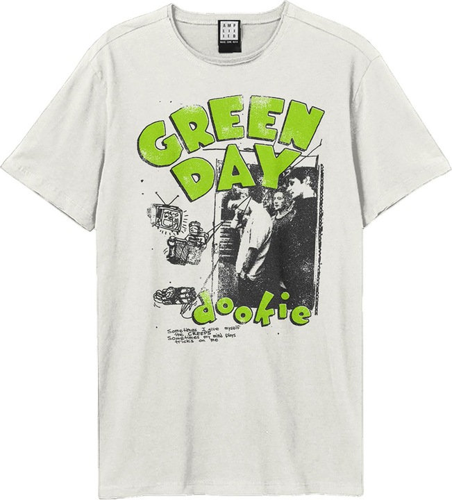 Immagine prodotto Amplified Dookie Sketch Maglietta Green Day Adulto Unisex (S)