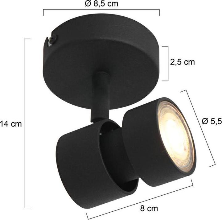 Produktbild Steinhauer Natasja LED (350 lm, GU10)