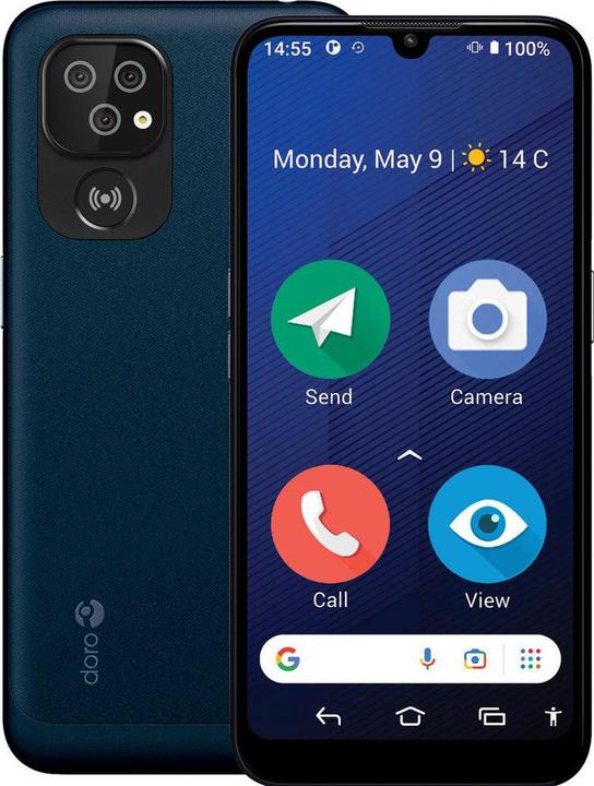 Doro 8200 (64 Go, Noir, 6.10", SIM simple, 4G)