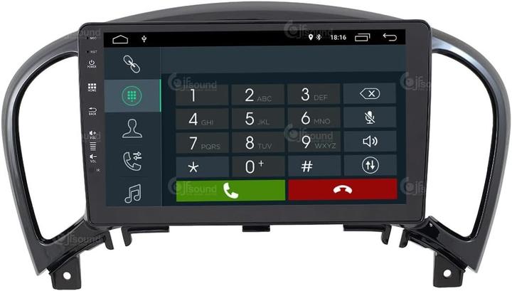 Image du produit JFSound Système d'infotainment Android GPS Bluetooth WiFi DAB USB à écran tactile personnalisé (Voiture Android)