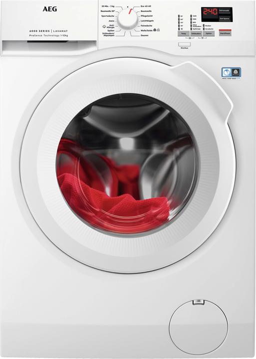 AEG Lavamat L6 FBF 40408 (10 kg, Gauche)