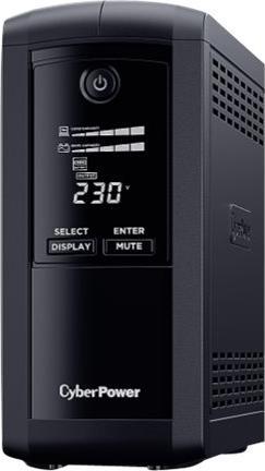 Produktbild Cyberpower Tracer III VP1000ELCD-FR - Line-Interaktiv - 1000 VA - 550 W - Sine - (1000 VA, 550 W)