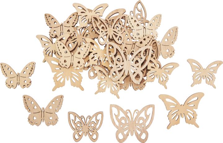 VBS Streuteile Schmetterling "Floretta", 27 Stück