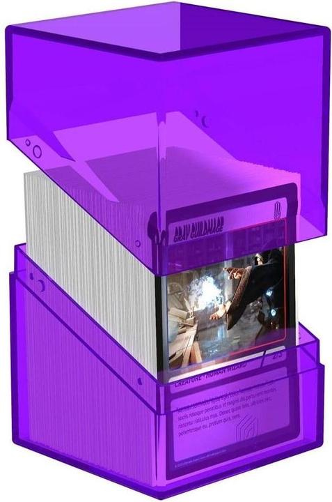 Actual product image Ultimate Guard Boulder 100+ Clear - Amethyst