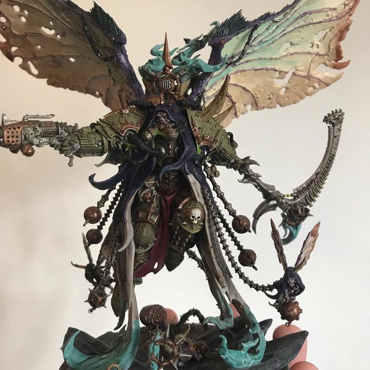 Actual product image Games Workshop Warhammer 40k - Mortarion: Daemon Primarch Of Nurgle (Plastic)