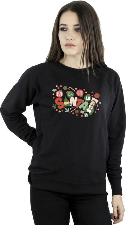 Immagine prodotto Elf Santa Fa La La Felpa Donna (4XL)