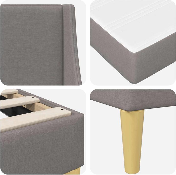 Produktbild vidaXL Modernes Bett (80 x 200 cm)