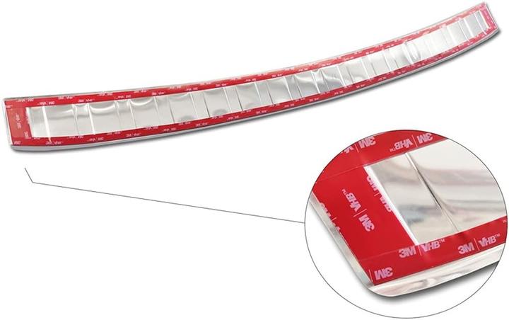 Actual product image Avisa Stainless steel bumper protection for Citroen C4 / E-C4 (electro) from 2021 until today (Rear, Long format)