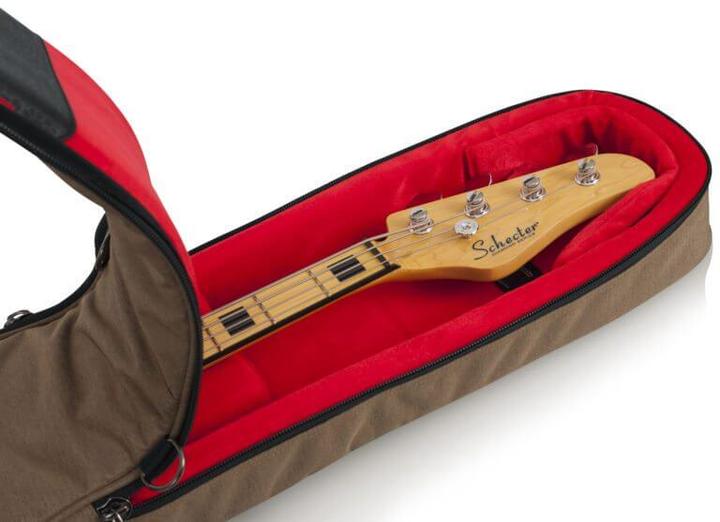 Productafbeelding Gator Cases GT-BASS-TAN Doorvoer gigbag voor basgitaar (Bas)