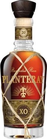 Planteray Rum Barbados XO Extra Old 20th Anniversary
