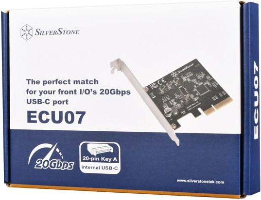 Produktbild Silverstone sst-ecu07 usb-controller