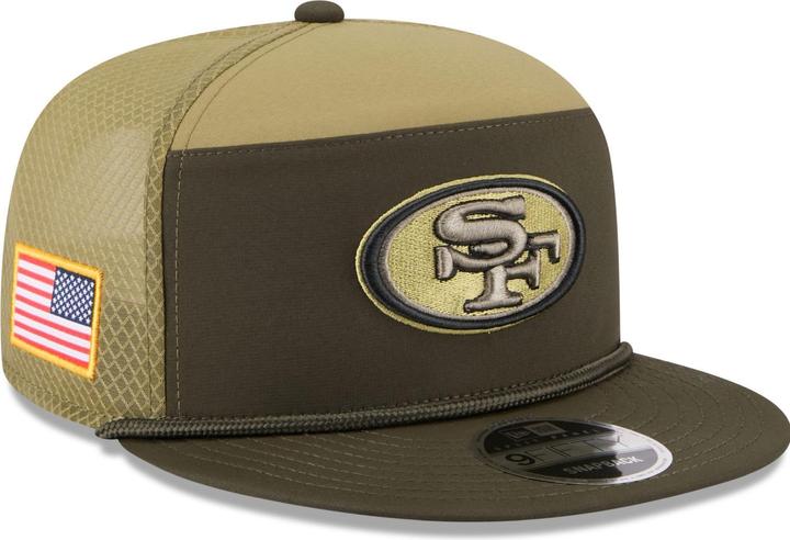 Produktbild New Era 9Fifty Split Panel Cap - Salute San Francisco 49Ers