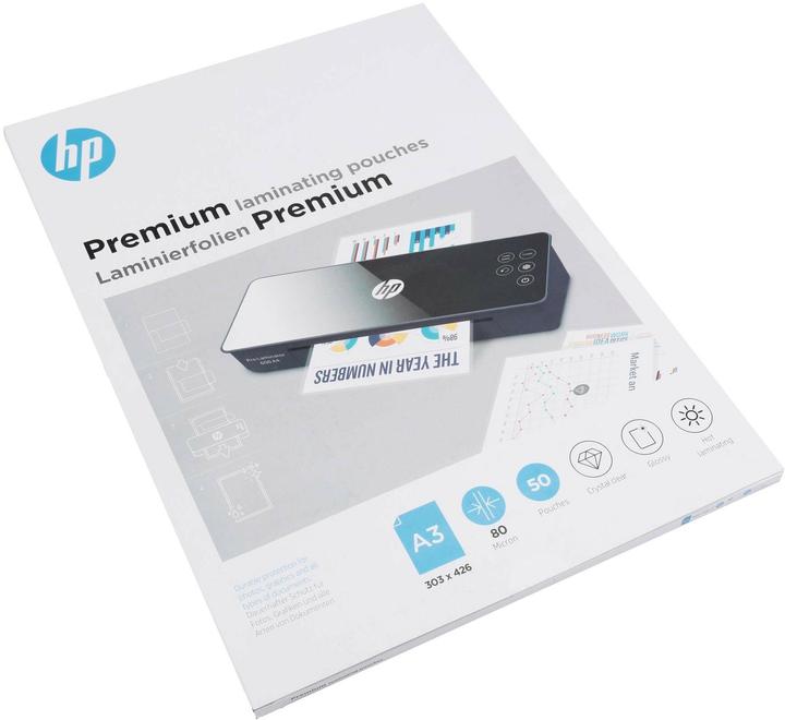 HP Laminierfolie Everyday A3, 80 µm, 50 Stück, Glänzend (A3, 50 Stk., 80 µm)