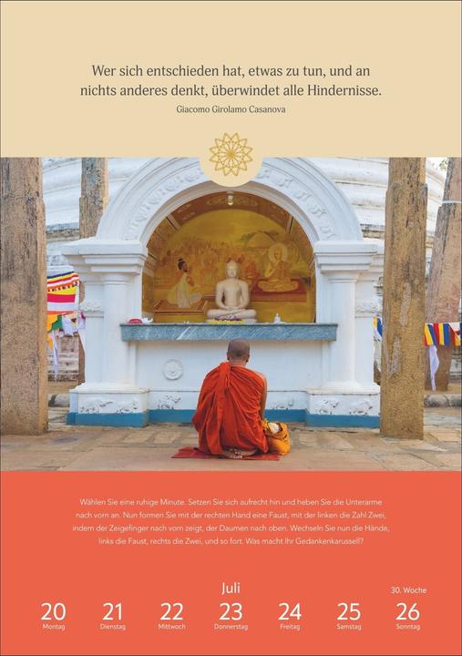 Actual product image Harenberg Wege der Achtsamkeit Wochen-Kulturkalender 2026 - Anregungen für jede Woche