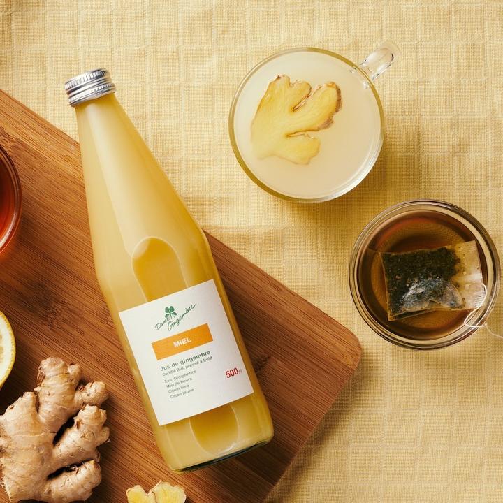 Image du produit Dame Gingembre Jus de gingembre au miel Jus de gingembre (1 x 33 cl)