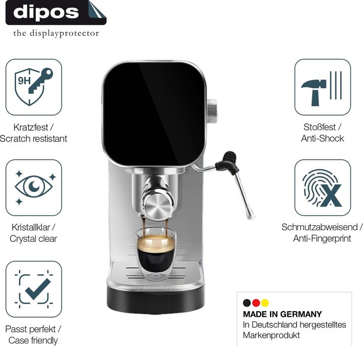 Actual product image Dipos Anti-Shock Screen Protector Clear