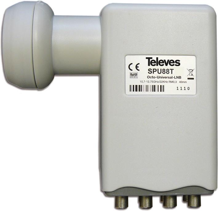 Produktbild Televes Preisner SPU88T 10.7 (Octo LNB, 40mm)