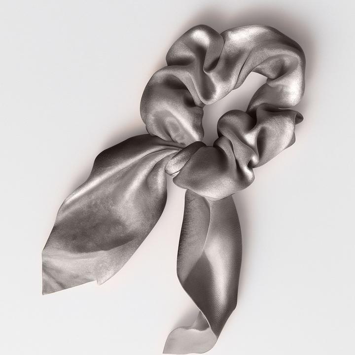Immagine prodotto Avizar Scrunchie Satinstruktur Schmetterlingsform Mariposa (Elastico per capelli)
