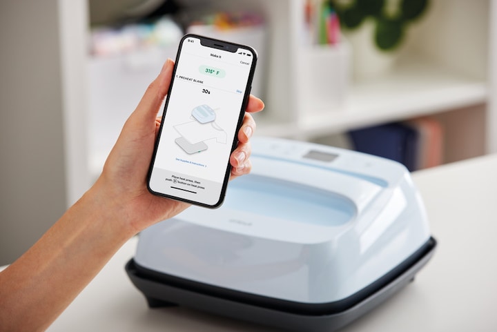 Actual product image Cricut Transfer press EasyPress 3 22.8 x 22.8 cm