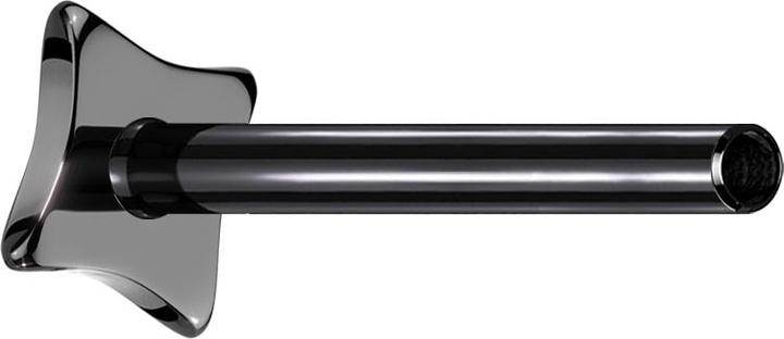 Produktbild Star Piercing Micro Threadless Labret-Stab Quadrat konkav schwarz (Titan, ohne Messing)