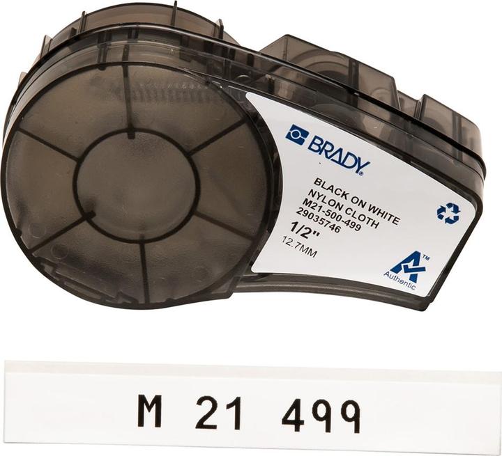Produktbild Brady M21-500-499 Druckeretikett Schwarz (12.70 mm)