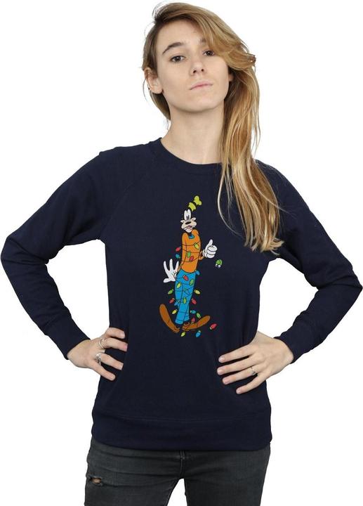 Immagine prodotto Disney Goofy Christmas Lights Felpa Donna (L)