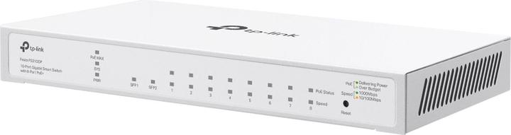 Productafbeelding TP-Link 10-Poorts Gigabit Smart Switch Met 8-Poorts Poe Poort: 8 Gigabit (10 ports)