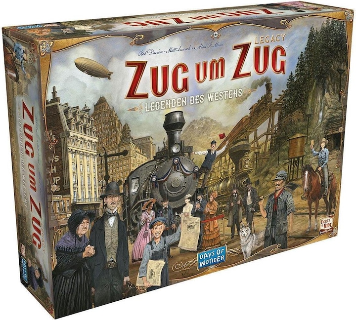 Produktbild Days of Wonder Zug um Zug Legacy: Legenden des Westens (Deutsch)