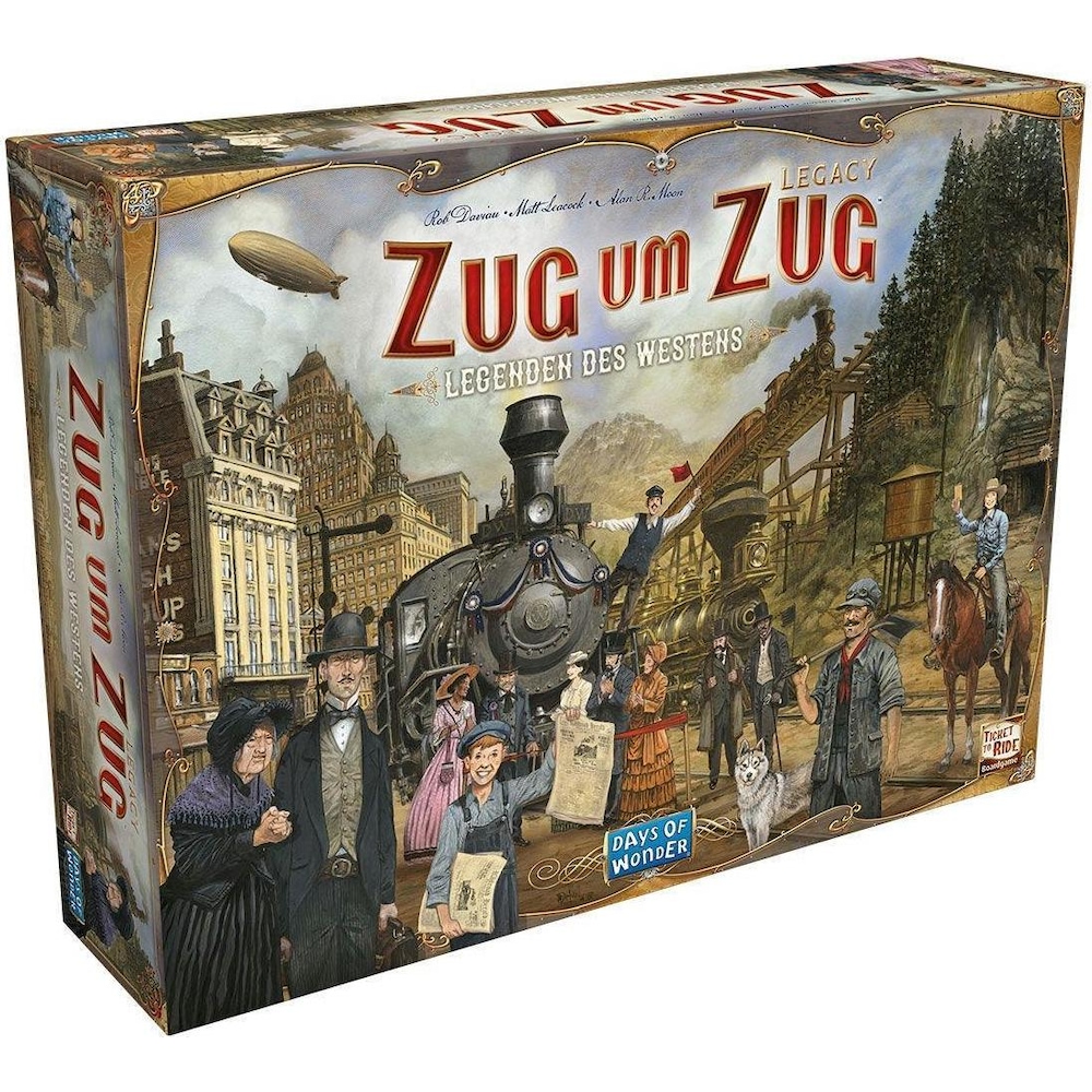 Days of Wonder Zug um Zug Legacy: Legenden des Westens (Deutsch)